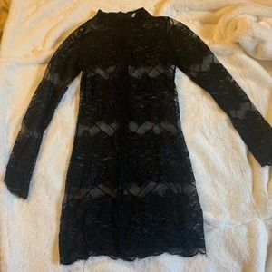 See Thru Dress/Lingerie Body Con